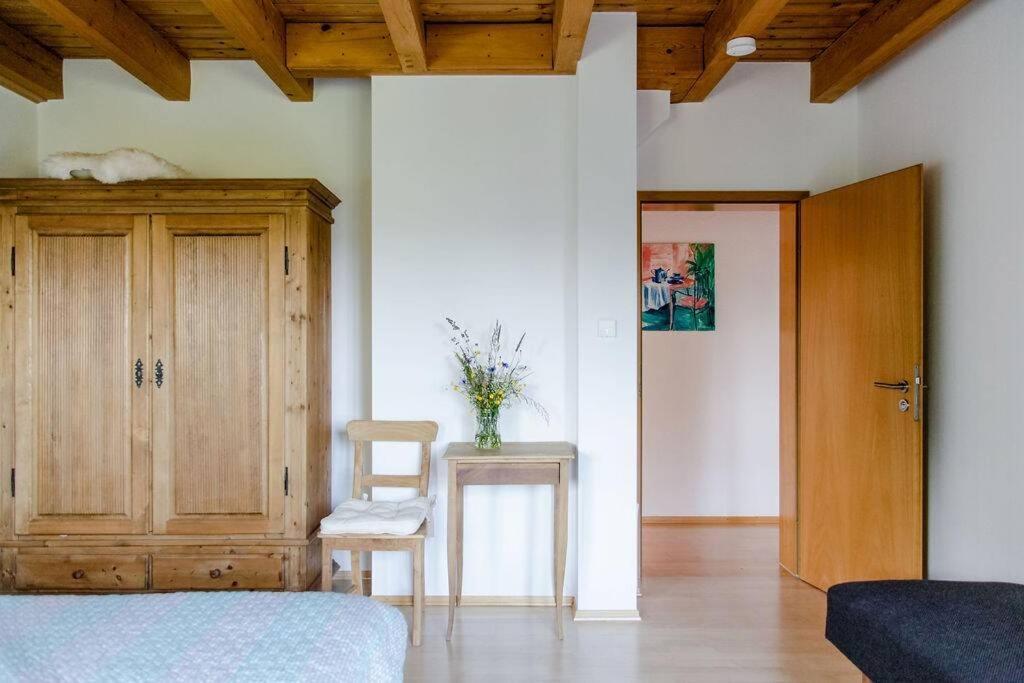 4-Zimmer-Ferienwohnung Waldbluemle ドーベル エクステリア 写真