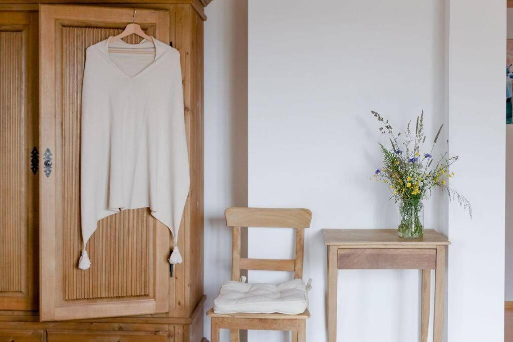 4-Zimmer-Ferienwohnung Waldbluemle ドーベル エクステリア 写真