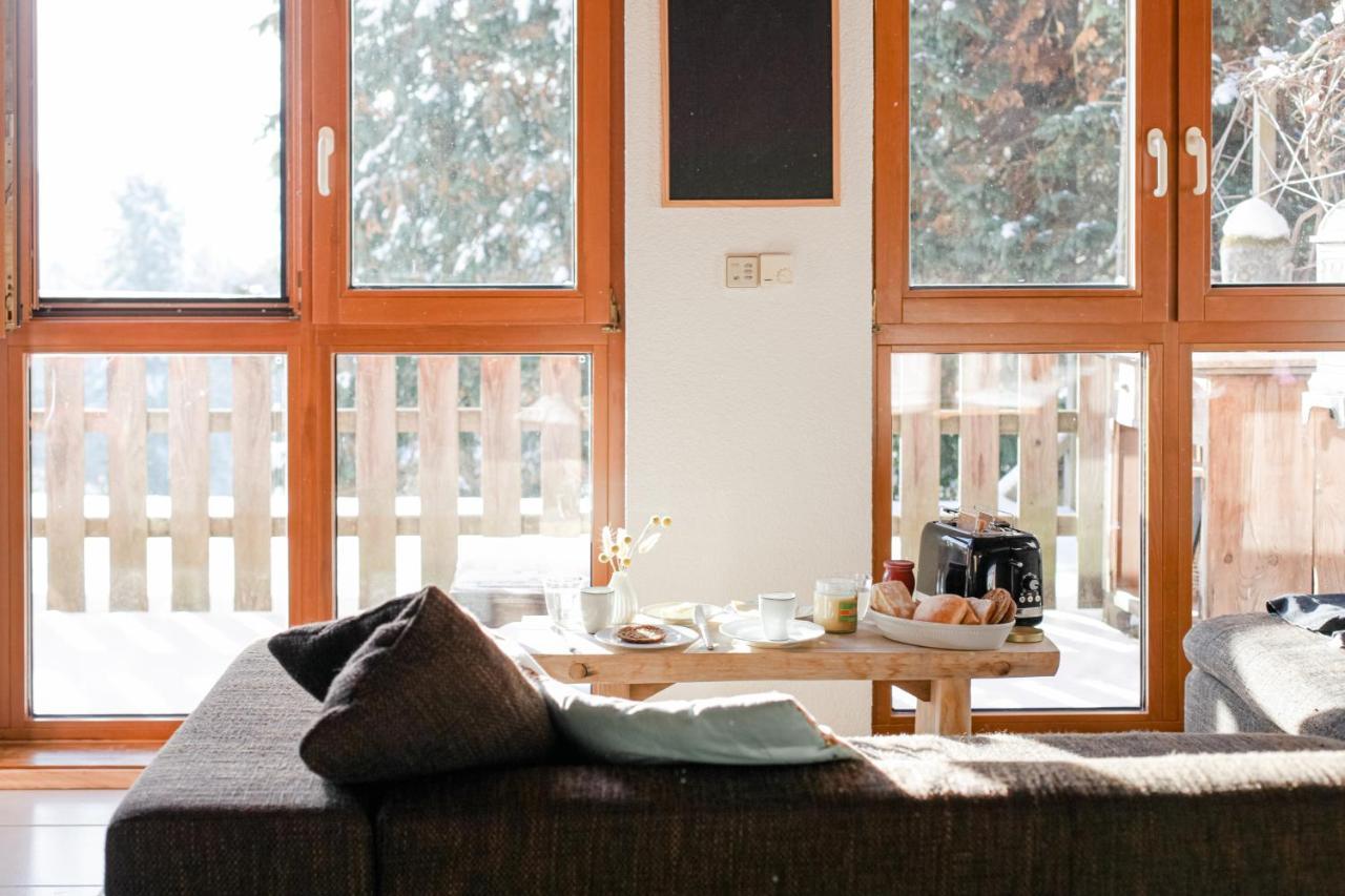 4-Zimmer-Ferienwohnung Waldbluemle ドーベル エクステリア 写真